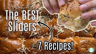 7 Sliders Recipes  Easy Make Ahead Meals for a Crowd [upl. by Nerine]