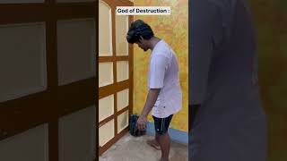 The Power of the God of Destructiontrendingshortfunnyshortslaugh [upl. by Llenyl]