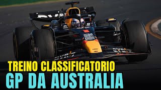 VERSTAPPEN É POLE HAMILTON ELIMINADO NO Q2 E SAINZ SUPERA LECLERC  CLASSIFICAÇÃO GP DA AUSTRÁLIA [upl. by Moyna]