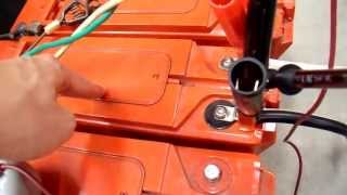 1000Ah Battery Bank Part4  Equalizing and Reconditioning a Sulfated Battery [upl. by Johna686]