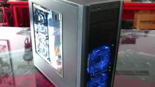 Antec 300 Case Mod Black Ice Feser amp Swiftech Fan  Rad Grill wwwmnpctechcom [upl. by Sandstrom321]