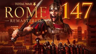 Rome Total War REMASTERED  Campaña Grecia  Episodio 147  Lucha contra Hispania [upl. by Nonnahsal]