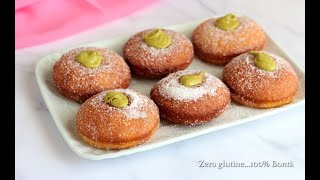 Bomboloni soffici con crema di pistacchio [upl. by Ciri232]