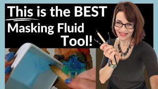 Masking Fluid  THIS tool gives amazing results [upl. by Silliw]