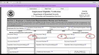 How to Complete an I9 Form [upl. by Cindee]