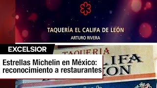 ¿Qué son las estrellas Michelin otorgadas a restaurantes y taquerías [upl. by Linea246]