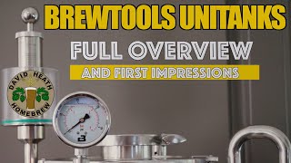 Brewtools Unitank Full Overview And First Impressions For Homebrewing [upl. by Elokcin]