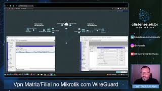 VPN Matriz e Filial no Mikrotik com WireGuard [upl. by Coffeng]