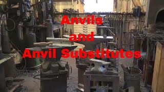 Blacksmithing anvils and anvil substitutes [upl. by Joab]