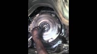 Toyota 1KZTE flywheel replacement [upl. by Udale]