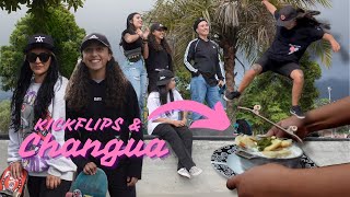 Kickflips and Changua in Bogota Colombia EP6 P1 [upl. by Brunn]