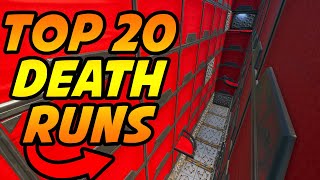 TOP 20 DEATH RUN FORTNITE MAPS WITH MAP CODES DEATH RUN FORTNITE CODE [upl. by Allegra]