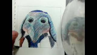 NEEL👽🐘 TIME LAPSE DRAWING [upl. by Esoranna]