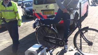 Rollerbank emmen 31 kmu op fiets [upl. by Glover]