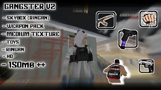 MODPACK GANGSTER ANTI LAG COCOK BUAT RP GTA SAMP ANDROID [upl. by Newman]