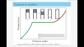 Equilibrio líquido vapor y regla de la palanca [upl. by Pontus758]