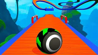 Sky Rolling Ball 3D Gameplay Speedrun All Levels 83 [upl. by Nwahsat]