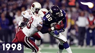 Favored Vikes Make Cards See Red  Cardinals vs Vikings 1998 Div Playoffs Classic Highlights [upl. by Carrington]