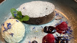 Watch This Molten Chocolate Dessert EXPLODE With Flavor [upl. by Hessler782]