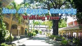 Walking Tour Liceo de Cagayan University campus  RN Pelaez Blvd Cagayan de Oro City [upl. by Rip]