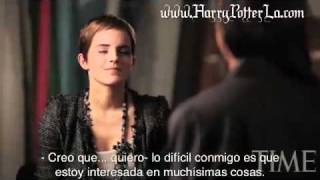 10 preguntas para Emma Watson  Entrevista de TIME  Subtitulado [upl. by Derman]