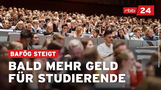 BaföGReform Das ändert sich für Studierende [upl. by Wager]