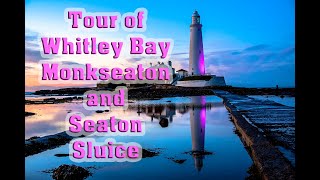 Tour of Whitley Bay Monkseaton and Seaton Sluice 4K Staycation [upl. by Reaht]