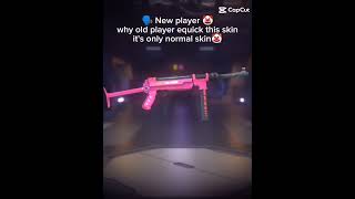 🗣️You equick this skin ☠️ freefire gaming [upl. by Peterson777]