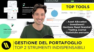 TOP 2 STRUMENTI per GESTIRE e MONITORARE PORTAFOGLIO INVESTIMENTI e FINANZE PERSONALI [upl. by Anahcra]