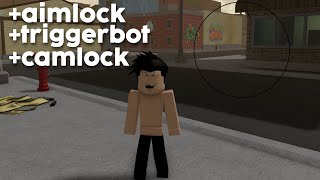 DA HOOD AIMLOCKTRIGGERBOT SCRIPT MOBILEPC [upl. by Nyleahs]