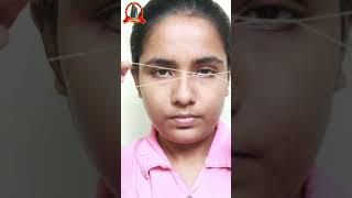 How To Thread Own Eyebrows Properly  Updated 2021  Step By Step Self Eyebrows Grooming  RuntiMe [upl. by Elyak]