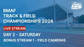 British Masters Athletics Track amp Field Championships 2024  Saturday  BONUS STREAM 1  Field [upl. by Brenden622]