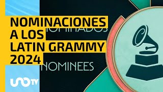 Nominaciones a los Latin Grammy 2024 lista completa [upl. by Norak]