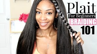 How to Plait Hair for Beginners Step by Step [upl. by Sweeney]