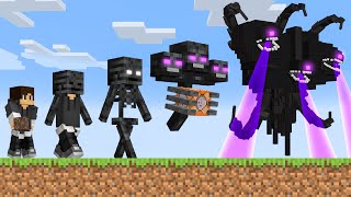 Minecraft But I Become the Wither Storm [upl. by Faunie]