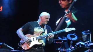 Frank Gambale Alain Caron and Damien Schmitt Winter NAMM 09 2 [upl. by Jasmina]