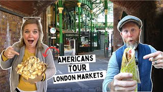 LONDON STREET FOOD Camden Market amp Borough Market [upl. by Aubrette808]