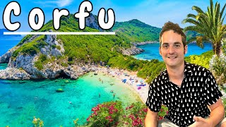 INSIDE Corfu Greece The Most BEAUTIFUL Greek Island Travel Guide [upl. by Khai]