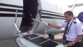 Post Flight with FO David and Hawker 800XP [upl. by Ytsirc]