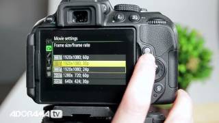 Nikon D5300 DXFormat DSLR Camera Product Overview Adorama Photography TV [upl. by Anaic]