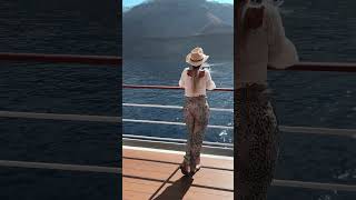 Santorini MSC Opera cruiseship cruise greece italy msc mscopera ship ukraine [upl. by Aehtna175]