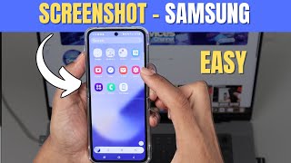 How to take a screenshot on Samsung Phones Easy Method [upl. by Clarke]