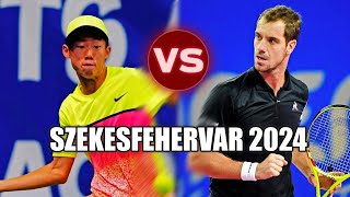 Richard Gasquet vs Chun Hsin Tseng SZEKESFEHERVAR 2024 Highlights [upl. by Clarine593]