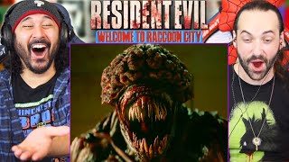 RESIDENT EVIL WELCOME TO RACCOON CITY TRAILER REACTION Resident Evil 2021 [upl. by Nugent135]