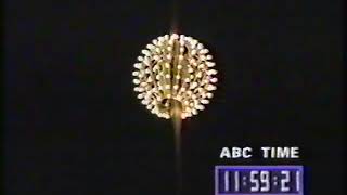 New Years Eve at Times Square 1991 to 1992 from CBS [upl. by Anelrats]