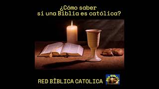 🔴¿Cómo saber si una Biblia es católica [upl. by Enaj643]