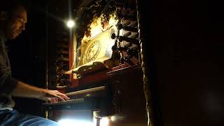 Maarten Blom op het orgel van de Dorpskerk in Bodegraven [upl. by Hctud]