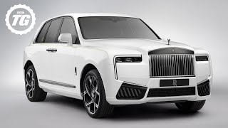 FIRST LOOK New RollsRoyce Cullinan – Upgrading The World’s Most Luxurious SUV [upl. by Ahsiemal]