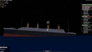 Roblox Titanic time lapse [upl. by Atalante]