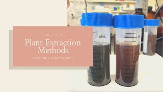 Plant Extraction Methods  Decoction and Maceration  JPTV [upl. by Ullman]